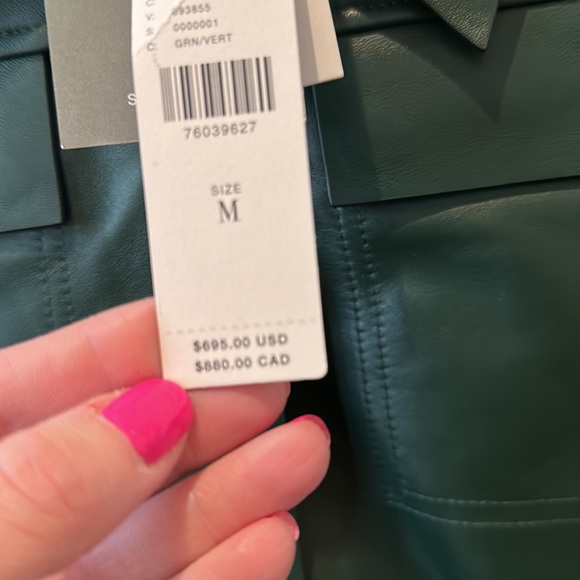 Soia & Kyo Rowen Leather Jacket size medium brand new - Picture 4 of 10